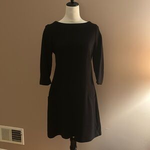 Boden 3/4 sleeve boatneck dress